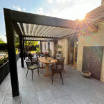 Pergola adossée